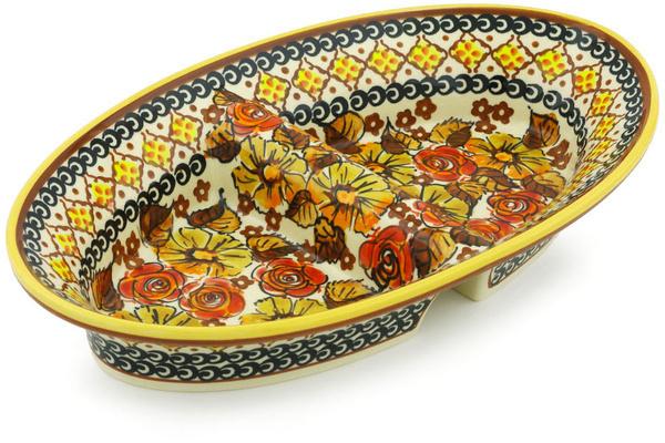 Dishes | Zaklady Ceramiczne Divided Dish 11" Autumn Glow UNIKAT Dishes Dishes