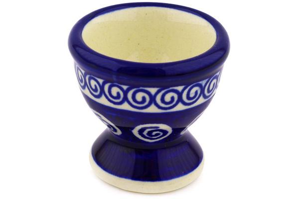 Egg Holders | Zaklady Ceramiczne Egg Holder 2" Cobalt Swirl Egg Holders Egg Holders