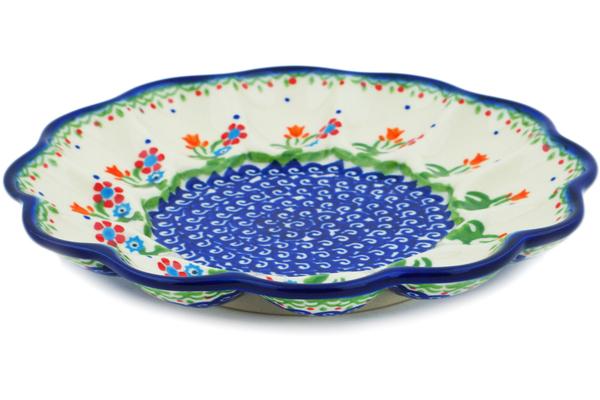 Egg Plates | Ceramika Bona Egg Plate 8" Spring Flowers Egg Plates Ceramika Bona