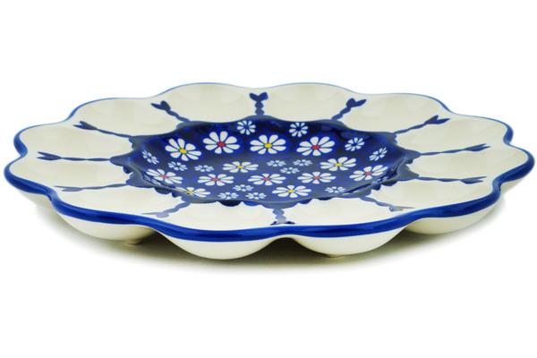 Egg Plates | Manufaktura Egg Plate 10" Daisy Jazz UNIKAT Egg Plates Egg Plates