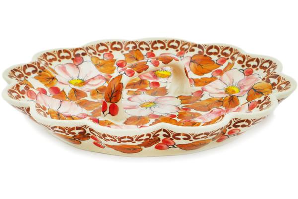 Egg Plates | Millena Egg Plate 9" Autumn Wedding UNIKAT Egg Plates Egg Plates