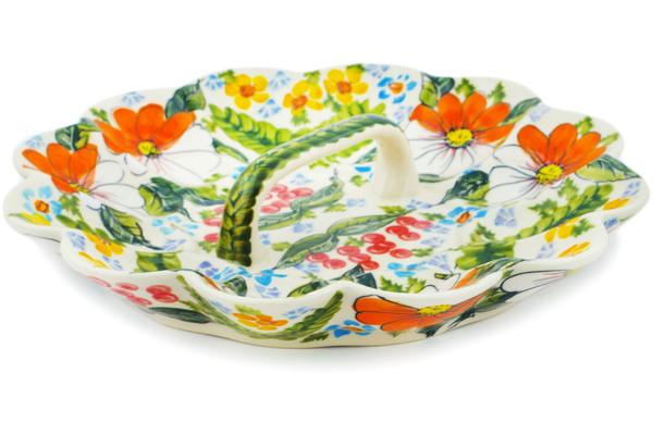 Egg Plates | Millena Egg Plate 9" Summer Walk UNIKAT Egg Plates Egg Plates