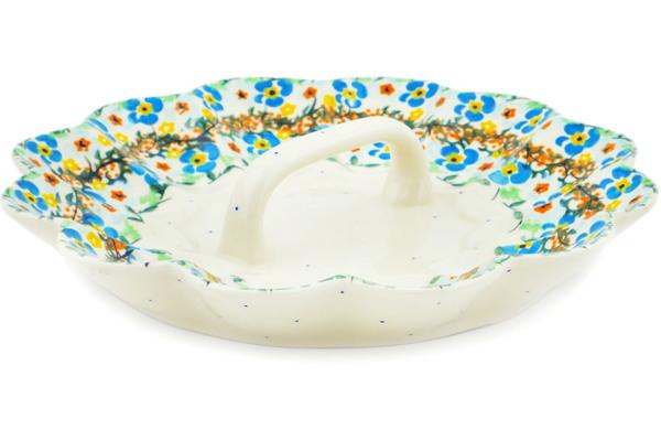 Egg Plates | Millena Egg Plate 9" Sweet Blooms UNIKAT Egg Plates Egg Plates