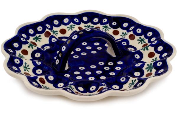 Egg Plates | Zaklady Ceramiczne Egg Plate 10" Mosquito Serving Dishes Egg Plates