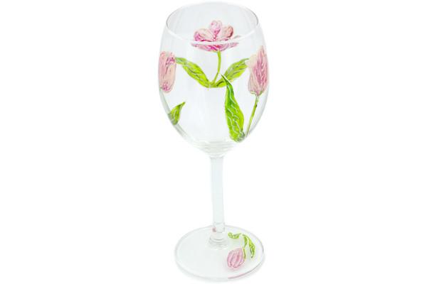 Glass | Artland Wine Glass 10 oz Frosty Tulips Cups & Mugs Artland