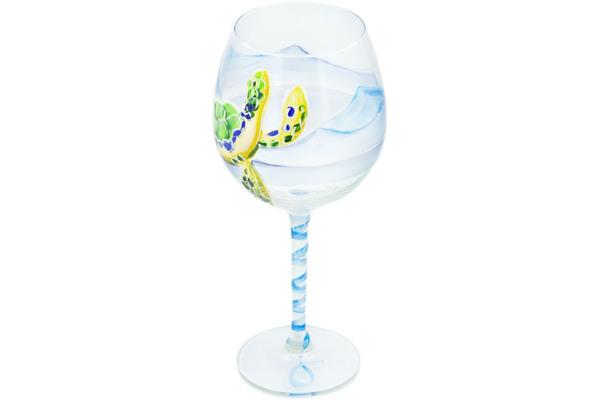 Glass | Artland Wine Glass 20 oz Arctic Turtle Cups & Mugs Artland