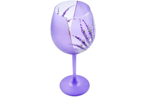 Glass | Artland Wine Glass 20 oz Frosty Lavender Cups & Mugs Artland