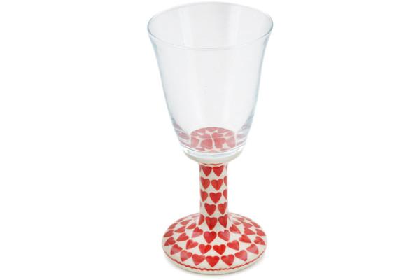 Glass | Galia Wine Glass 10 oz I Heart You UNIKAT Cups & Mugs Galia