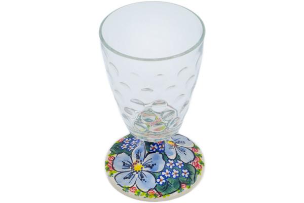 Glass | Vena Wine Glass 11 oz Floral Dream UNIKAT Cups & Mugs Glass