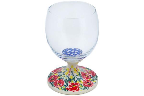 Glass | Vena Wine Glass 14 oz Bloom Bells UNIKAT Cups & Mugs Glass