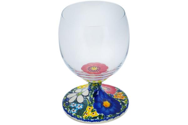 Glass | Vena Wine Glass 14 oz Magical Spring UNIKAT Cups & Mugs Glass