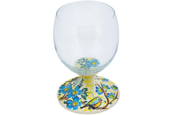 Glass | Vena Wine Glass 14 oz Sitting On A Branch UNIKAT Cups & Mugs Glass