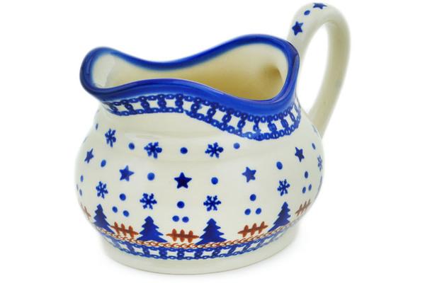 Gravy Boats | Ceramika Bona Gravy Boat 19 oz Winter Snow Gravy Boats Ceramika Bona