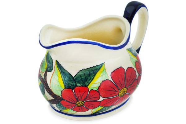 Gravy Boats | Millena Gravy Boat 20 oz Poinsettia Paradise UNIKAT Gravy Boats Gravy Boats