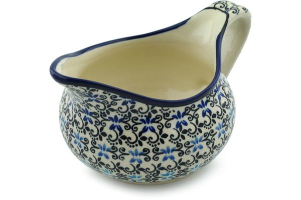 Gravy Boats | Zaklady Ceramiczne Gravy Boat 17 oz Black And Blue Lace Gravy Boats Gravy Boats