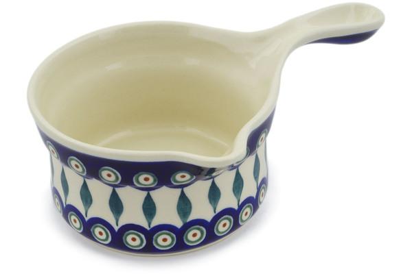 Gravy Boats | Zaklady Ceramiczne Gravy Boat 18 oz Peacock Leaves Gravy Boats Gravy Boats