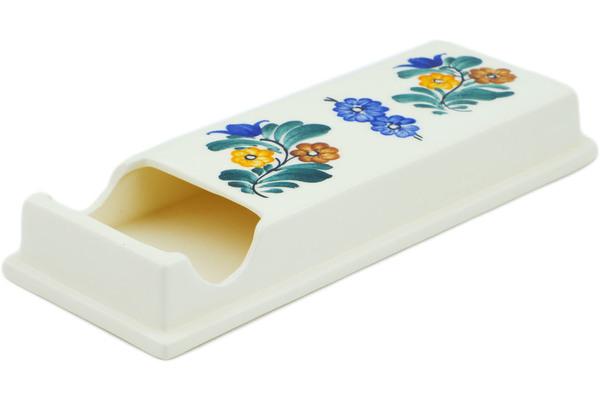 Holder | Fajans Wloclawek Matchbox Holder 9" Fleeting Moment Holder Fajans Wloclawek