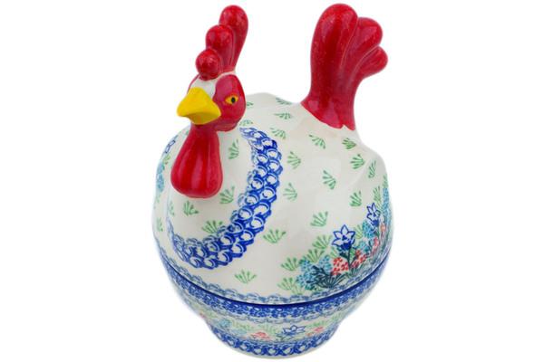 Jars | Ceramika Artystyczna Hen Shaped Jar 8" Great Day Jars Ceramika Artystyczna