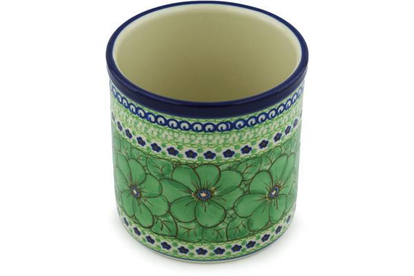 Jars | Ceramika Artystyczna Utensil Jar 6" Key Lime Dreams UNIKAT Jars Ceramika Artystyczna