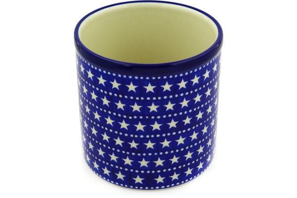 Jars | Ceramika Artystyczna Utensil Jar 6" Midnight Stars Jars Ceramika Artystyczna