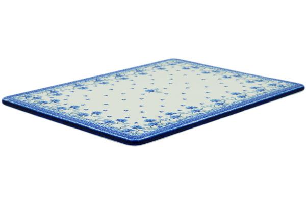 Kitchen Accessories | Ceramika Artystyczna Cookie Sheet 13" Blue Grapevine Bakeware Ceramika Artystyczna