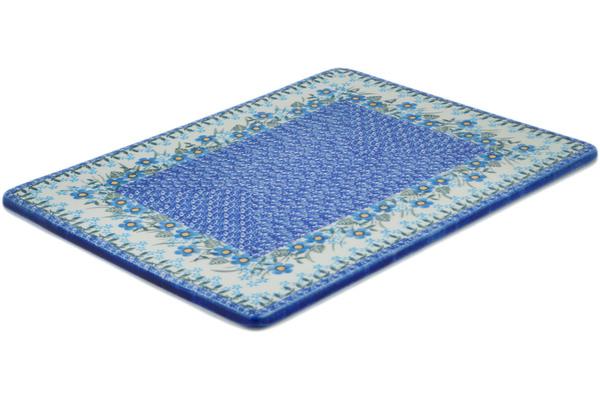 Kitchen Accessories | Ceramika Artystyczna Cookie Sheet 13" Blue Joy Bakeware Ceramika Artystyczna