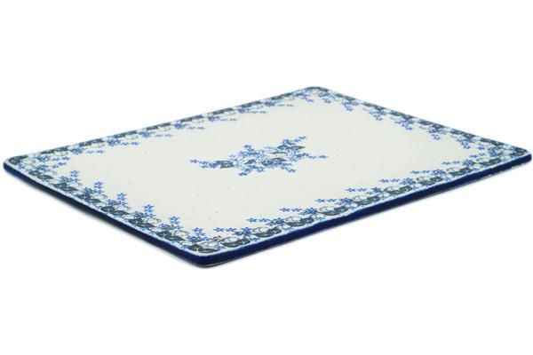 Kitchen Accessories | Ceramika Artystyczna Cookie Sheet 13" Flowers At Dusk Bakeware Ceramika Artystyczna