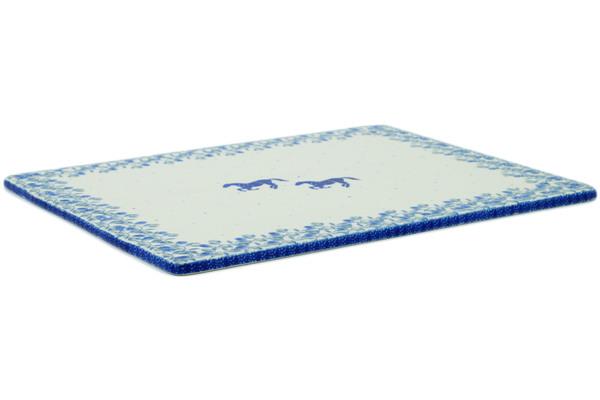 Kitchen Accessories | Ceramika Artystyczna Cookie Sheet 13" Horse Gallop Bakeware Ceramika Artystyczna