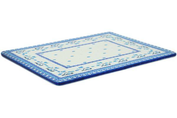 Kitchen Accessories | Ceramika Artystyczna Cookie Sheet 13" Winter Sparrow Bakeware Ceramika Artystyczna