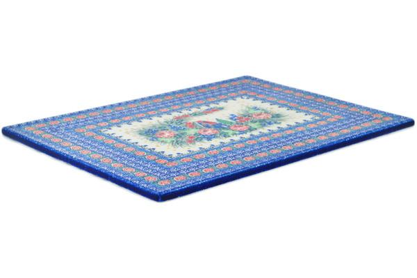 Kitchen Accessories | Ceramika Artystyczna Cookie Sheet 15" Blue Escape UNIKAT Bakeware Ceramika Artystyczna