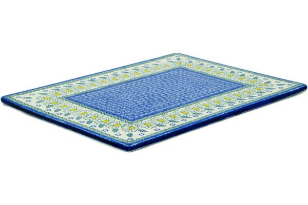 Kitchen Accessories | Ceramika Artystyczna Cookie Sheet 15" Crazy Daisy Bakeware Ceramika Artystyczna