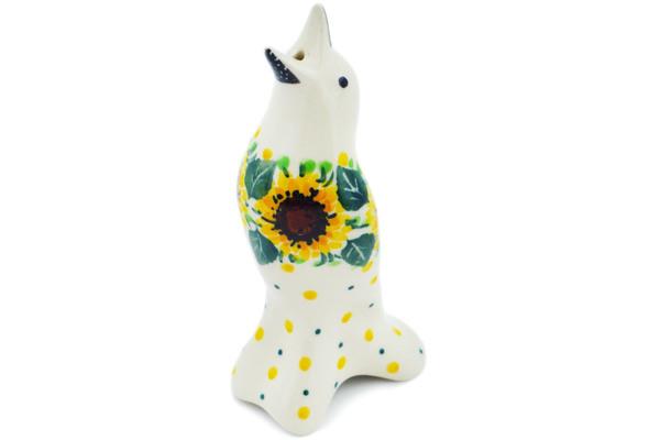 Kitchen Accessories | Ceramika Artystyczna Pie Bird 4" Summer Sunflower UNIKAT Bakeware Ceramika Artystyczna