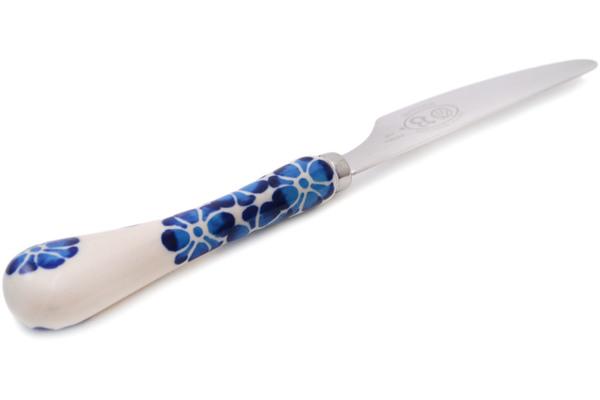 Knives | Zaklady Ceramiczne Stainless Steel Knife 8" Tropical Blues Kitchen & Dining Knives