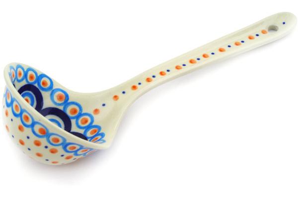 Ladles | Ceramika Artystyczna Ladle 9" Modern Peacock Kitchen & Dining Ceramika Artystyczna