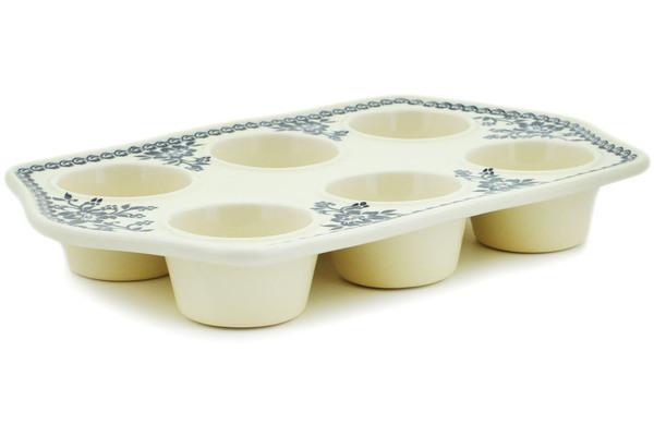 Muffin Pans | Zaklady Ceramiczne Muffin Pan 14" Ravenu0027s Garden Bakeware Muffin Pans