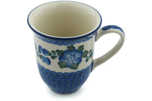 Mugs | Ceramika Artystyczna Bistro Mug Blue Poppies Cups & Mugs Ceramika Artystyczna