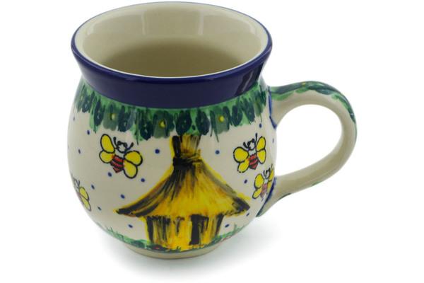 Mugs | Ceramika Artystyczna Bubble Mug 12oz Bee Happy UNIKAT Cups & Mugs Ceramika Artystyczna