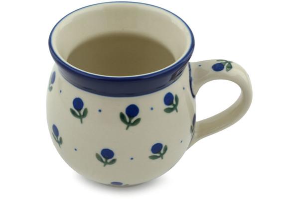 Mugs | Ceramika Artystyczna Bubble Mug 12oz Blue Buds Cups & Mugs Ceramika Artystyczna