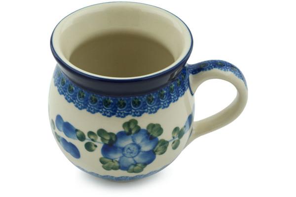 Mugs | Ceramika Artystyczna Bubble Mug 12oz Blue Poppies Cups & Mugs Ceramika Artystyczna