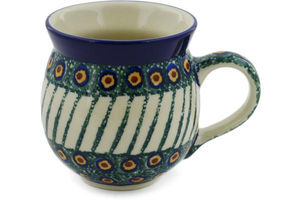 Mugs | Ceramika Artystyczna Bubble Mug 12oz Emerald Peacock Cups & Mugs Ceramika Artystyczna