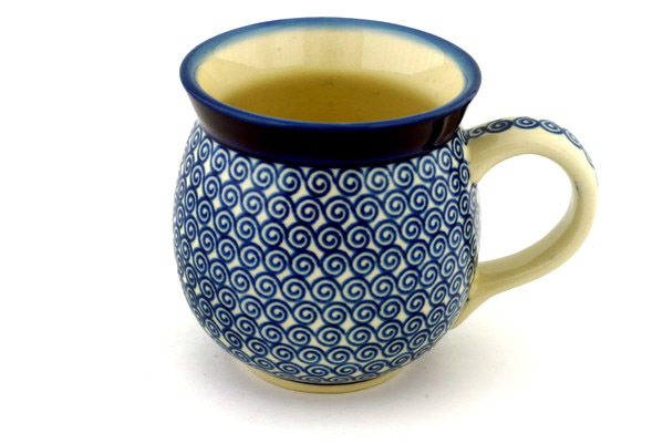 Mugs | Ceramika Artystyczna Bubble Mug 16 oz Baltic Blue Cups & Mugs Ceramika Artystyczna