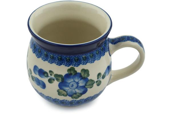 Mugs | Ceramika Artystyczna Bubble Mug 16 oz Blue Poppies Cups & Mugs Ceramika Artystyczna