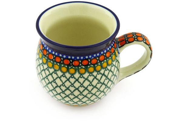 Mugs | Ceramika Artystyczna Bubble Mug 16 oz Orange Tranquility UNIKAT Cups & Mugs Ceramika Artystyczna