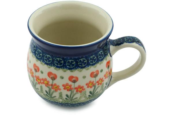 Mugs | Ceramika Artystyczna Bubble Mug 16 oz Peach Spring Daisy Cups & Mugs Ceramika Artystyczna