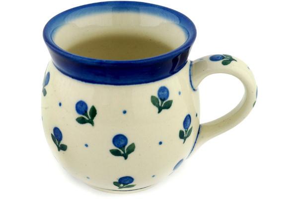 Mugs | Ceramika Artystyczna Bubble Mug 8 oz Blue Buds Cups & Mugs Ceramika Artystyczna