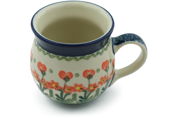 Mugs | Ceramika Artystyczna Bubble Mug 8 oz Peach Spring Daisy Cups & Mugs Ceramika Artystyczna