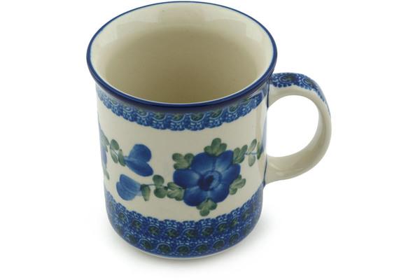 Mugs | Ceramika Artystyczna Mug 10 oz Blue Poppies Cups & Mugs Ceramika Artystyczna