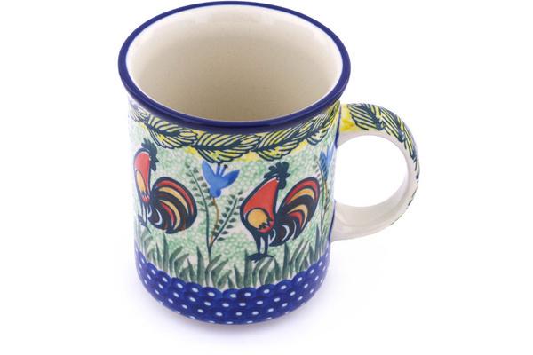 Mugs | Ceramika Artystyczna Mug 20 oz Rooster Parade UNIKAT Cups & Mugs Ceramika Artystyczna