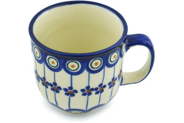 Mugs | Ceramika Bona Mug 10 oz Floral Peacock Cups & Mugs Ceramika Bona