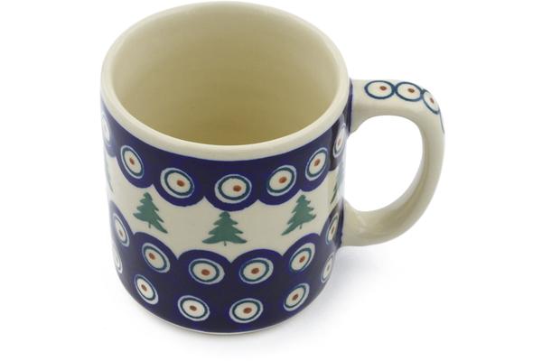 Mugs | Ceramika Bona Mug 12 oz Peacock Pines Cups & Mugs Ceramika Bona